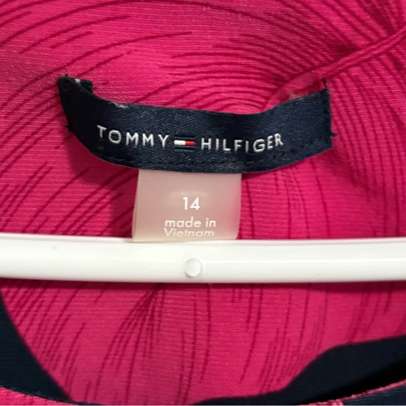 Tommy Hilfiger Pink Floral Midi Dress - Picture 6 of 9